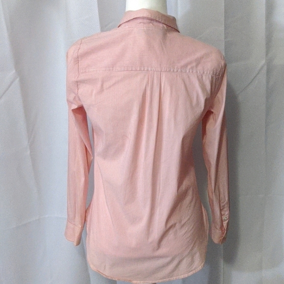 Apt 9   Pink & White Pinstriped Shirt - Picture 4 of 8